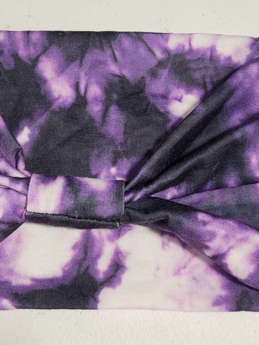 Purple Tie-Dye Headband - Women Accessories - Picture 2 of 2